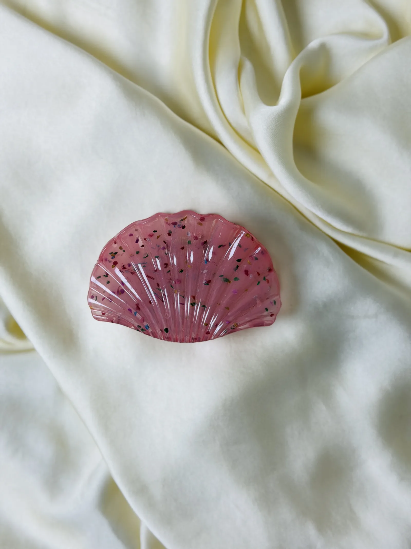 Pembe İstiridye Mandal Toka