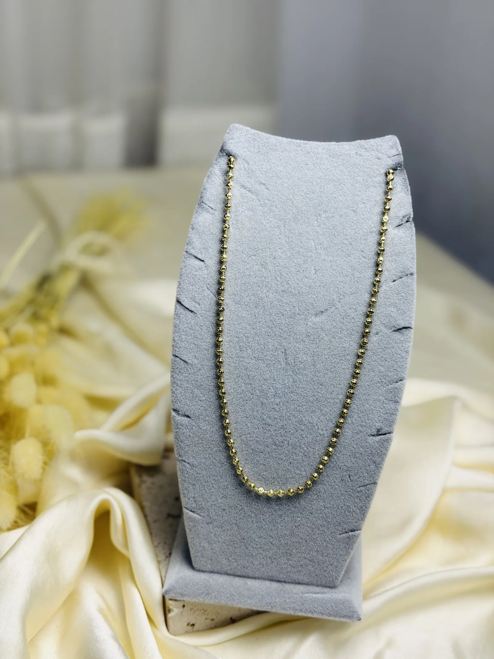 Xuping Gold Topçuklu Zincir Kolye
